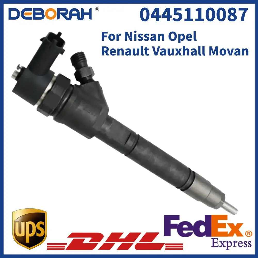 

0445110087 Diesel Fuel Injector for Einspritzdüse Opel Renault Trafik II Master II 2.5 dCi