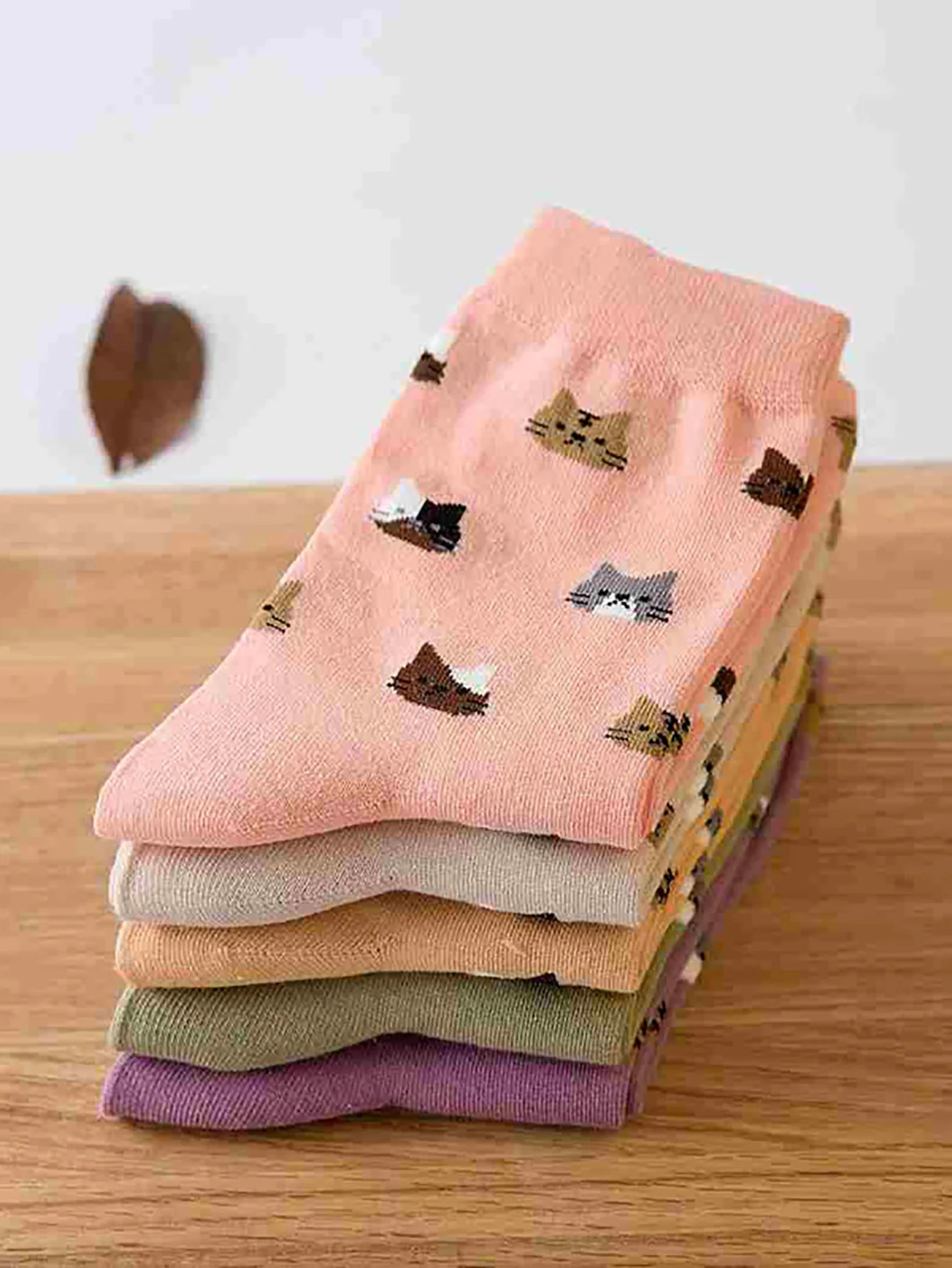 novas-meias-femininas-de-algodao-ate-a-panturrilha-estilo-japones-com-desenho-de-cabeca-de-gato-meias-femininas-de-outono-e-inverno-5-pares