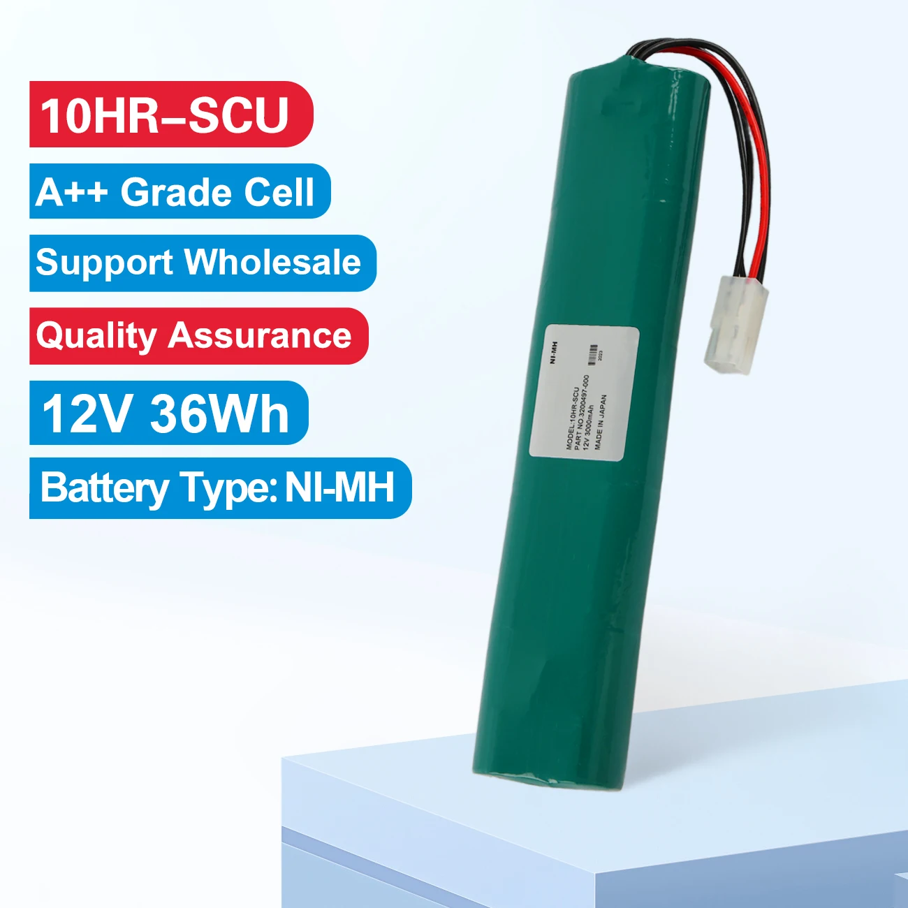 KingSener 10HR-SCU Batterie für Medtronic Lifepak 20 Defibrillator/Monitor Batterie 11141-000068 14200330 3200497-000 3200497-001