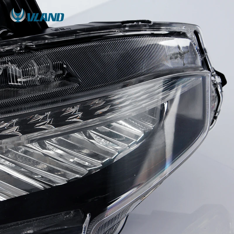 Vland Factory Wholesale LED Headlight for 2016-up Car Auto Part Head Lamp Accessories Lighting Sequential