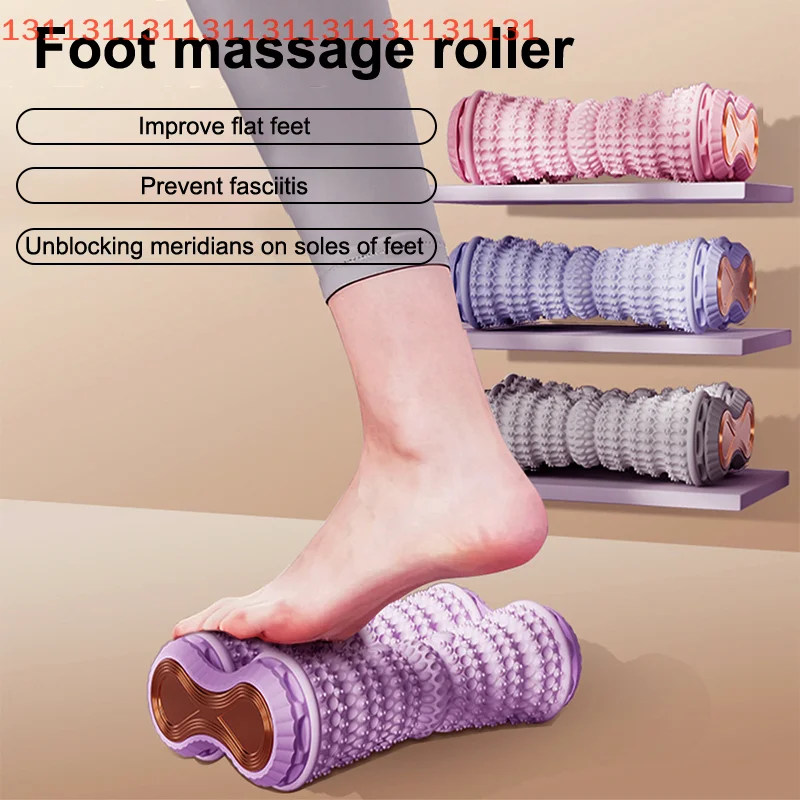 

Foot Massager Massage Roller Yoga Massage Ball Plantar Fascia Roller Muscle Relaxation Care Plastic Manual Foot Massager Rollers