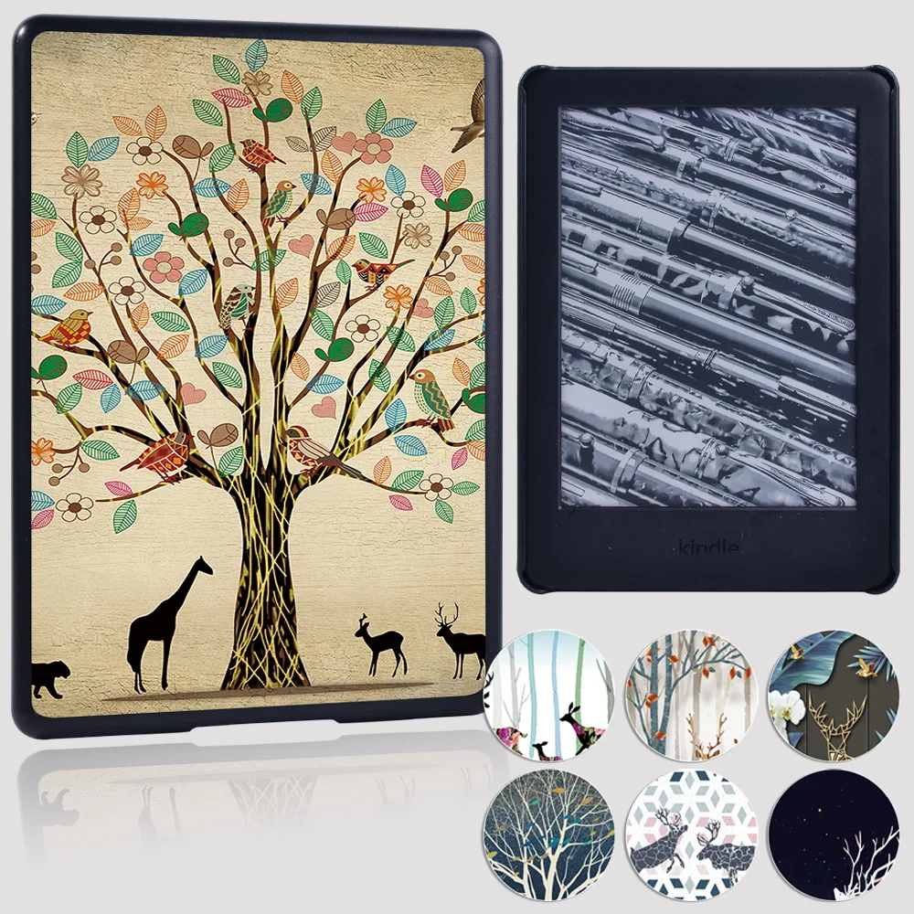 

Case for All-new Kindle 10th 2019 /Kindle 8th 2016 Deer Theme Durable Tablet Cover for Paperwhite 1 5th/ 2 6th/ 3 7th/ 4 10th