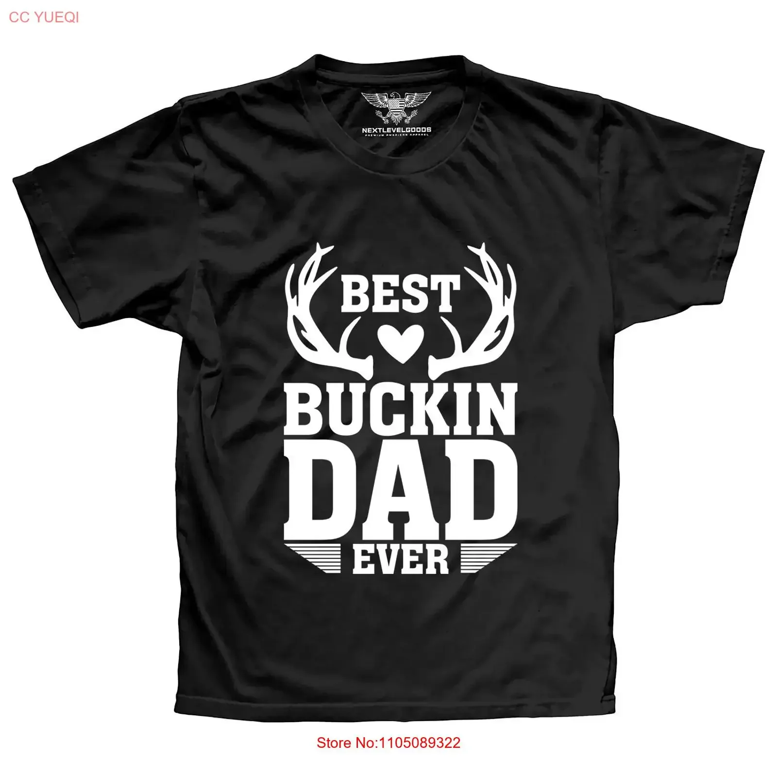 

Лучшая футболка Buckin DAD Ever, винтажная стираная домашняя уличная дизайнерская одежда, топ для повседневной носки, удобная унисекс