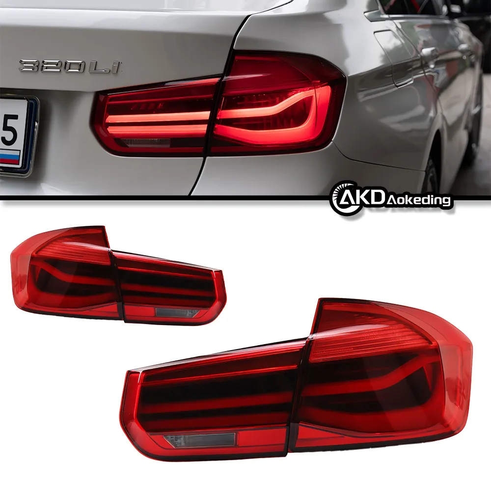 

Auto Parts Tail light For BMW F30 3 series 2013-2019 340i LCI latest style Brake reversing light Car Accesorios Modified