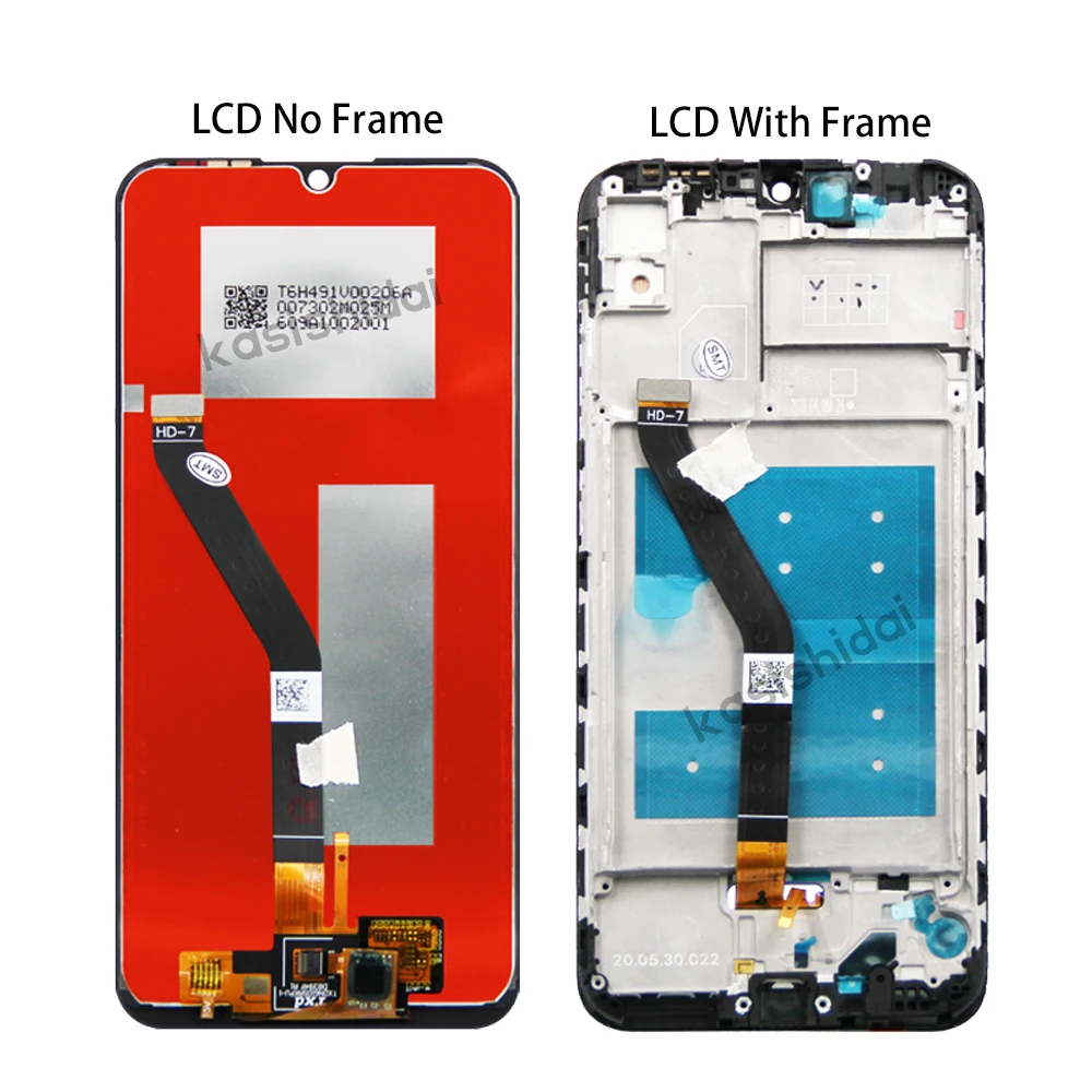 6.09\'\' Display For Huawei Y6 2019 Lcd Touch Screen Digitizer Assembly For Honor 8A LCD With Frame JAT-L29 L09 L41 LX1 LX3