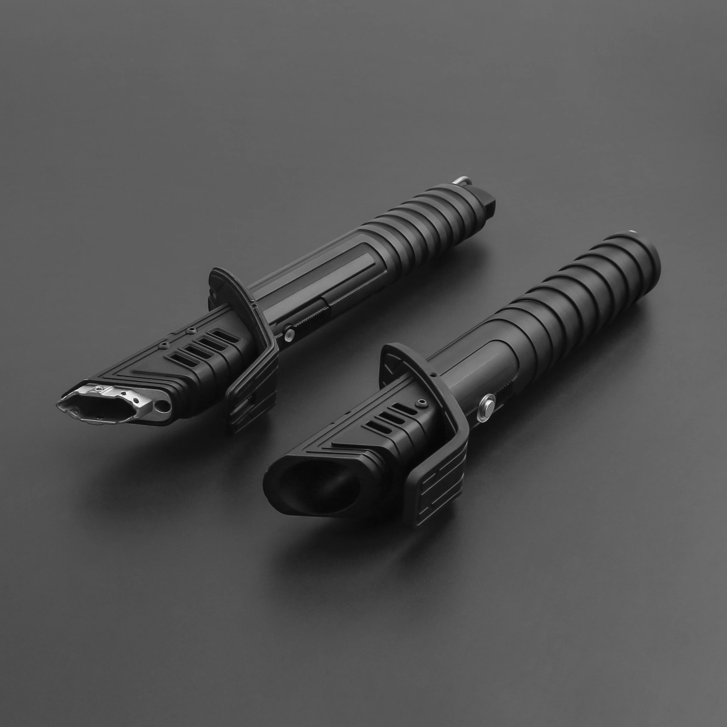 TXQSABER Darksaber Neopixel Proffie Lightsaber Smooth Swing Metal Hilt LED Alien Blade Color Change Heavy Dueling Light Sword