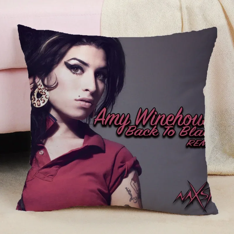 Amy Winehouse Pilow Covers for Living Room Cushions High Quality Luxury Cushion Cover Decorative Pillow Covers for Sofa Home