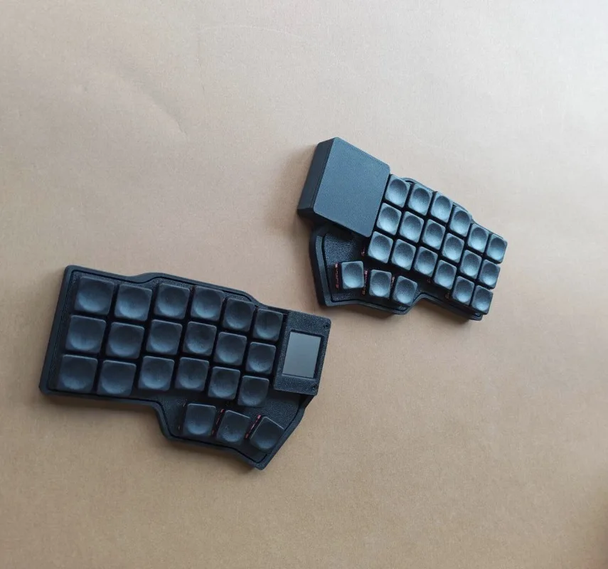 NEW Corne Touchpad Split Keyboard Custom Wireless Dual-mode  Bluetooth Zmk Hot-swap Large ScreenTouchpad  Mouse MX/chocV1/V2