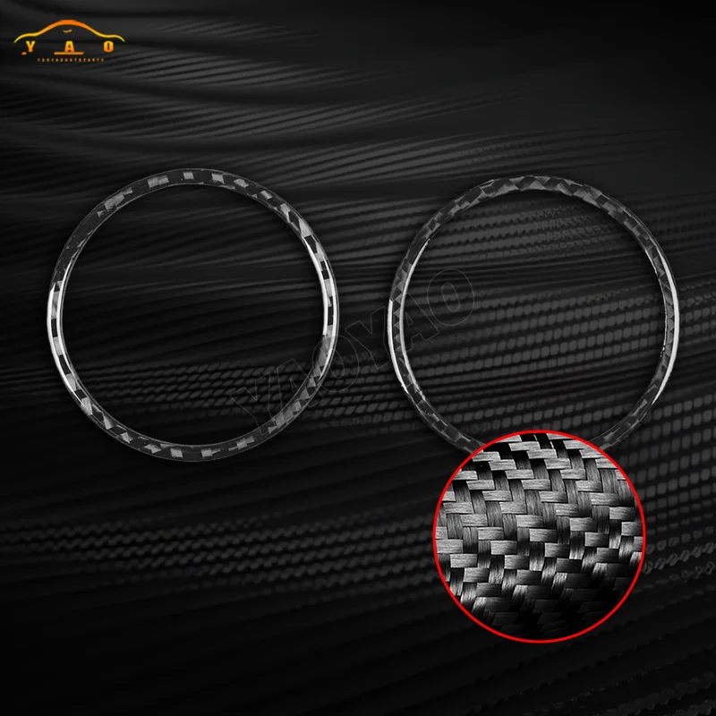 

Carbon Fiber Car Instrument Air Outlet Carbon Accessories Interior Stickers For Acura TSX 2004 2005 2006 2007 2008