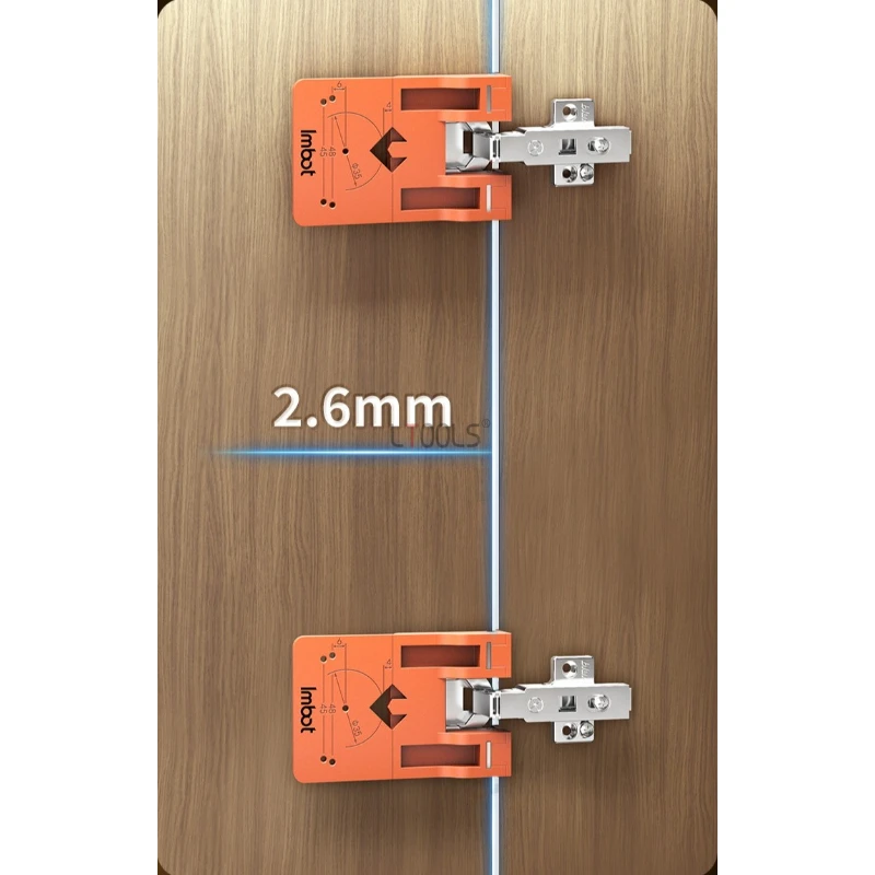 

Новая магнитная фиксирующая пластина для петель, ограничитель позиционирования, портативный фиксатор, вспомогательный инструмент для монтажа мебельных петель на деревянных дверцах
