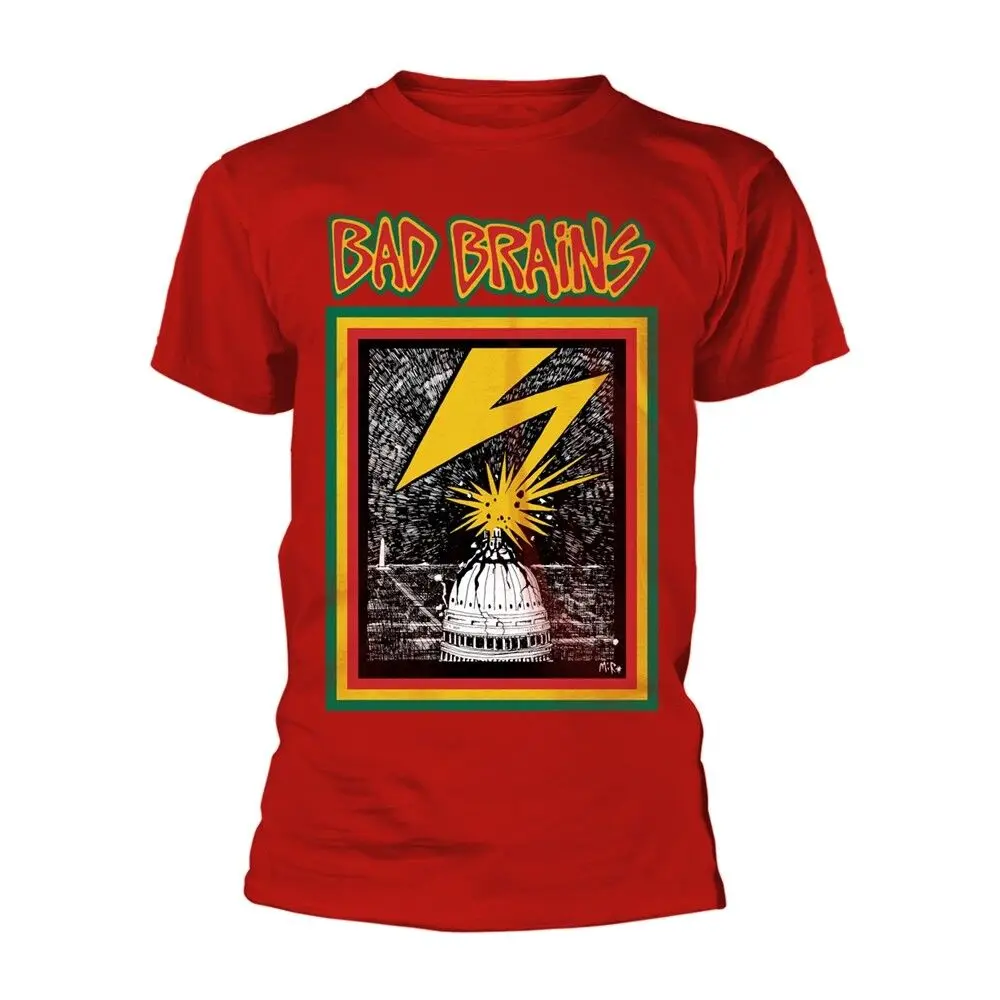 Bad Brains 'Bad Brains' Red T shirt - NEW