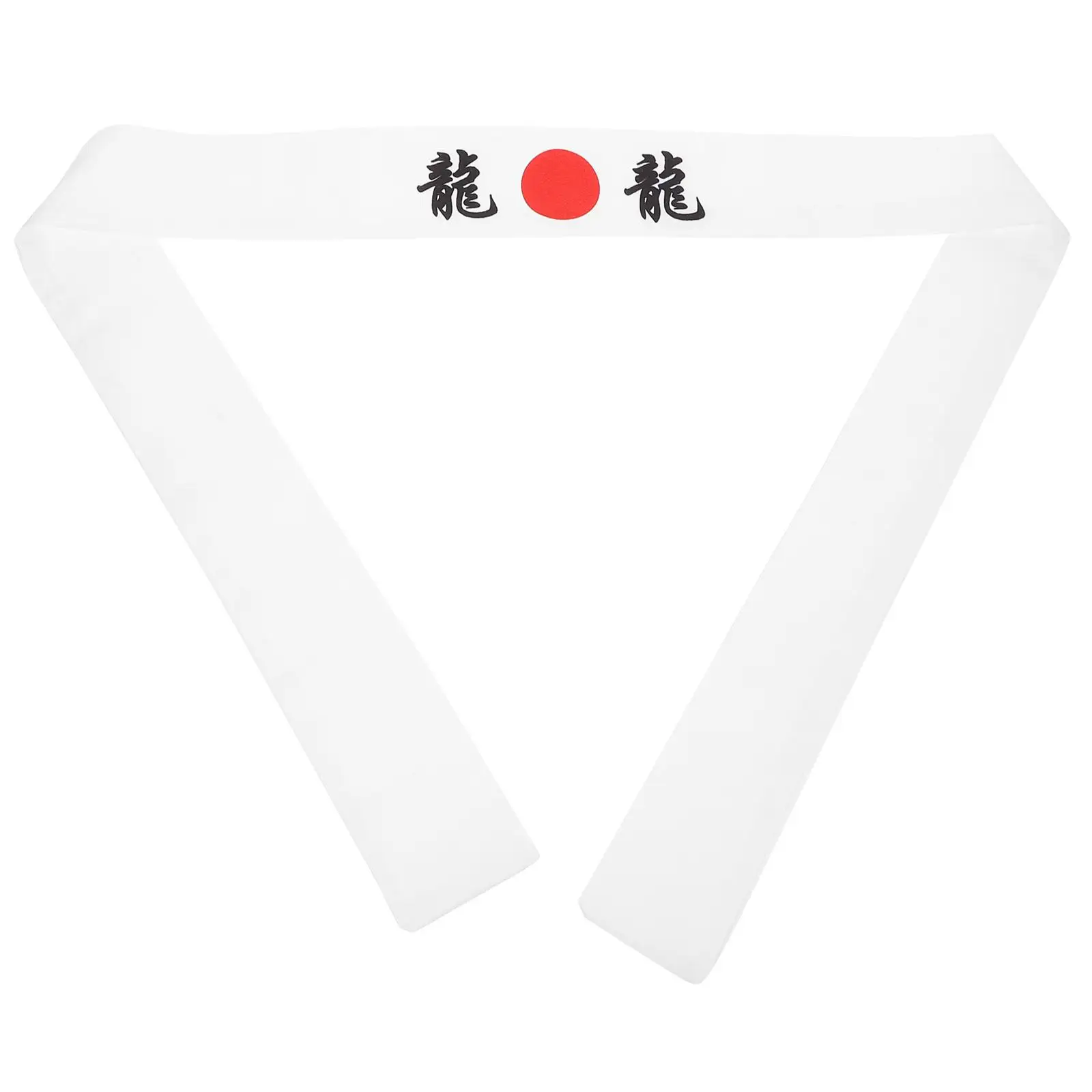 

Headband Japanese Headband Decor Dragon Japanese Samurai Hairband Martial Karate Chef Accessory Breathable Cotton