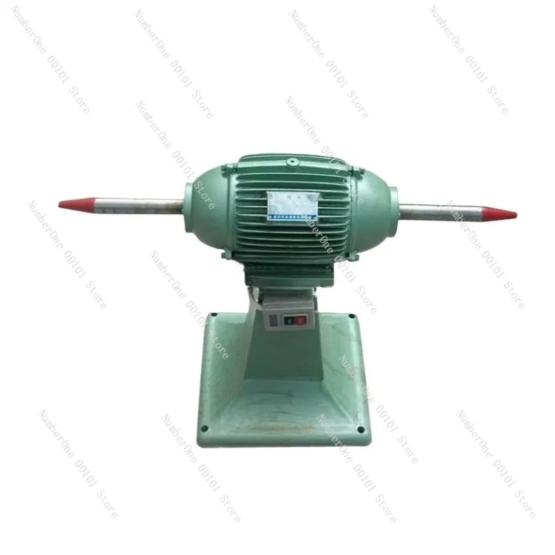 Floor Standing Polishing Machine Industrial Double Head Double Station Metal Polisher Vertical Sanding Machine Stainless Steel