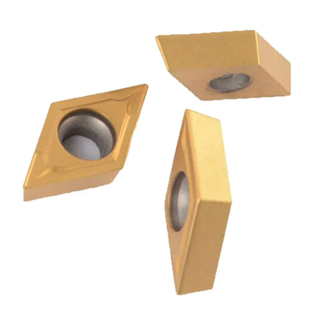 DCMT11T304 CNC Inserts For High Hardness Materials 10 PCS Easily Installation For Cast Iron For Hardness Metal