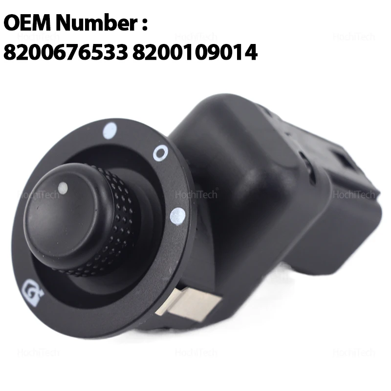 109014 Rear View Mirror Conrtol Switch for Clio III Laguna II Megane 2 Scenic 2 Kangoo 8200109014 8200676533