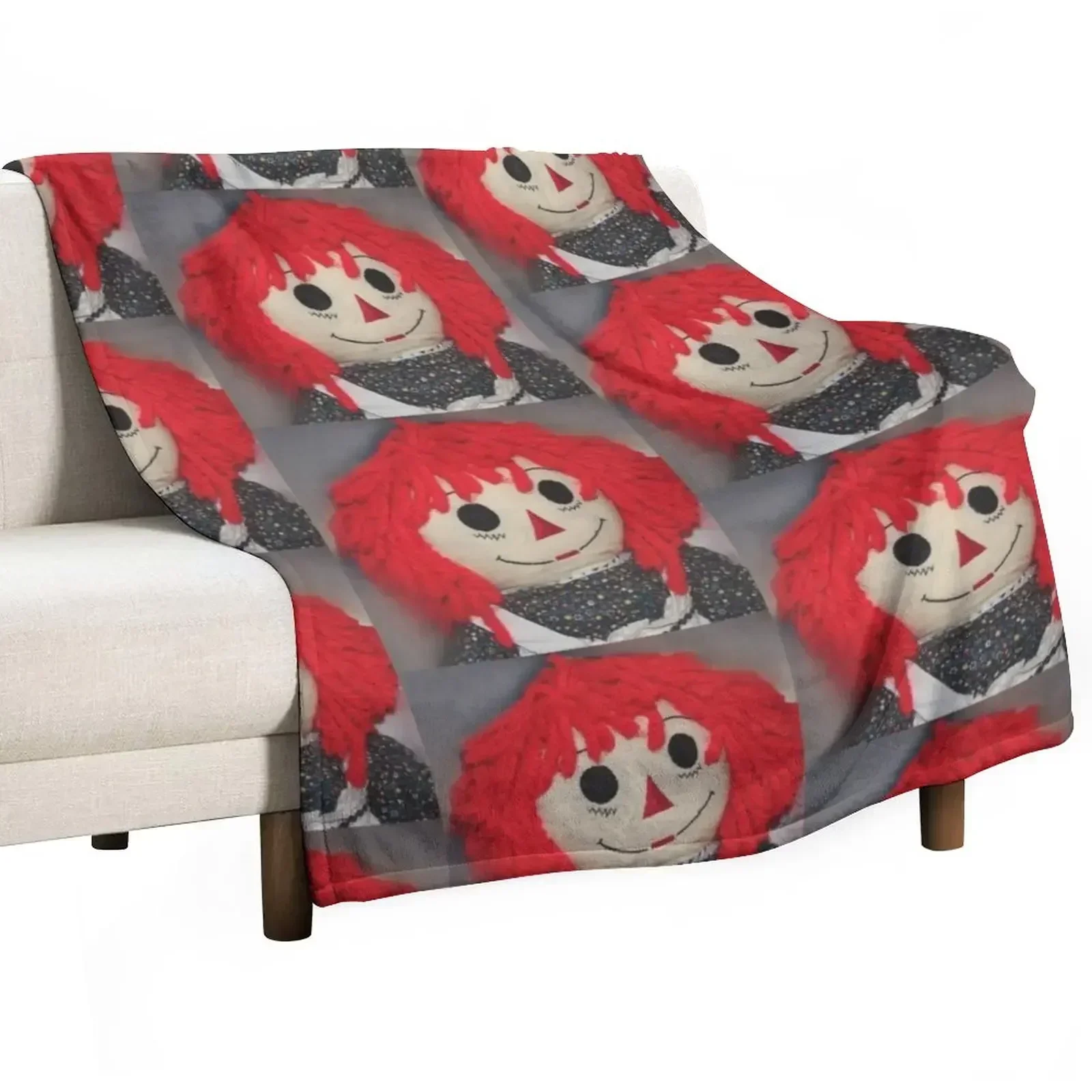 Sweet Raggedy Ann Throw Blanket for sofa manga Tourist Blankets