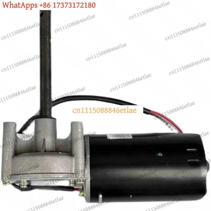 Worm Gear DC Geared Motor, Self-locking DC24V Brushed Motor, Reversible High Power Motor Accessory