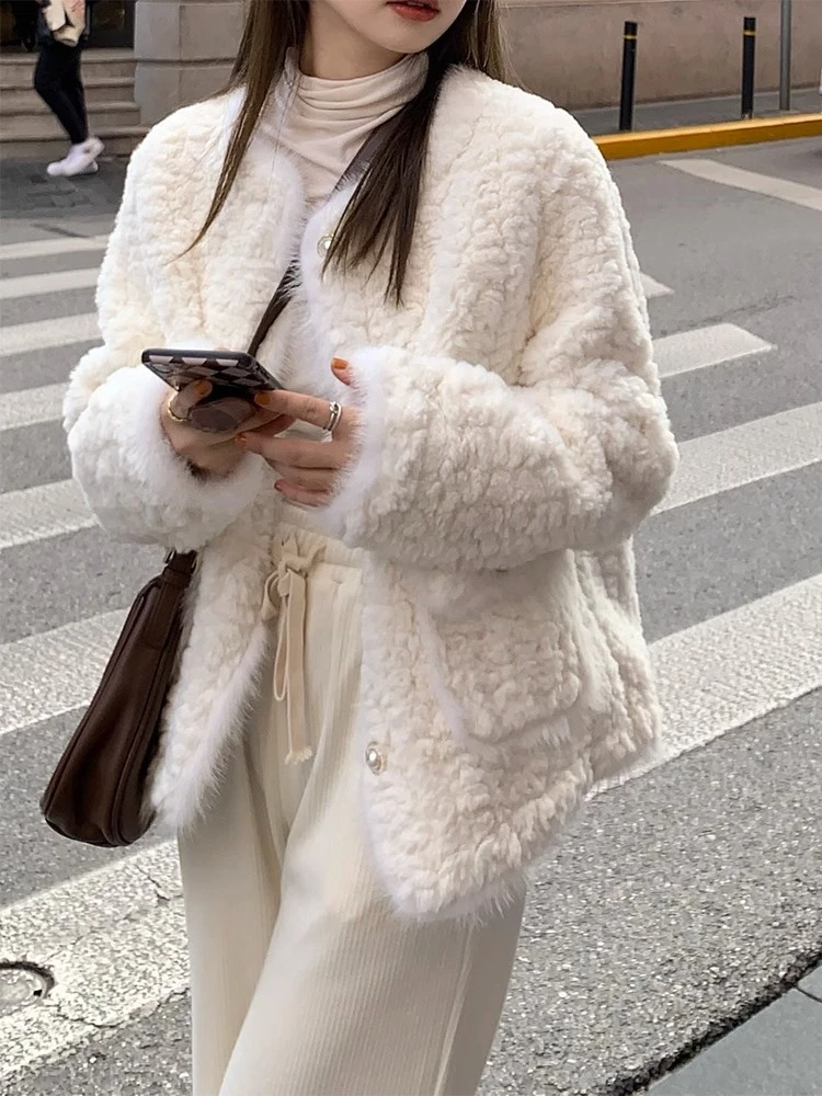 

Твидовый жакет женский, весенний, винтажный, минималистичный, в стиле K-pop, асимметричный, классический, с пайетками, с отложными воротниками, шикарный, стильный