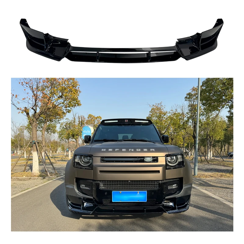 Factory Mansory style Front Bumper Lip  Car Guard Protection rear lip side skirt tail for Land Rover Defender 2021 2022 2023