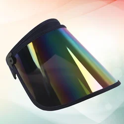 Adjustable Black Sun Visors Sports Visor Cap for Outdoor Activities and Travel UV Protection and Lightweight Design