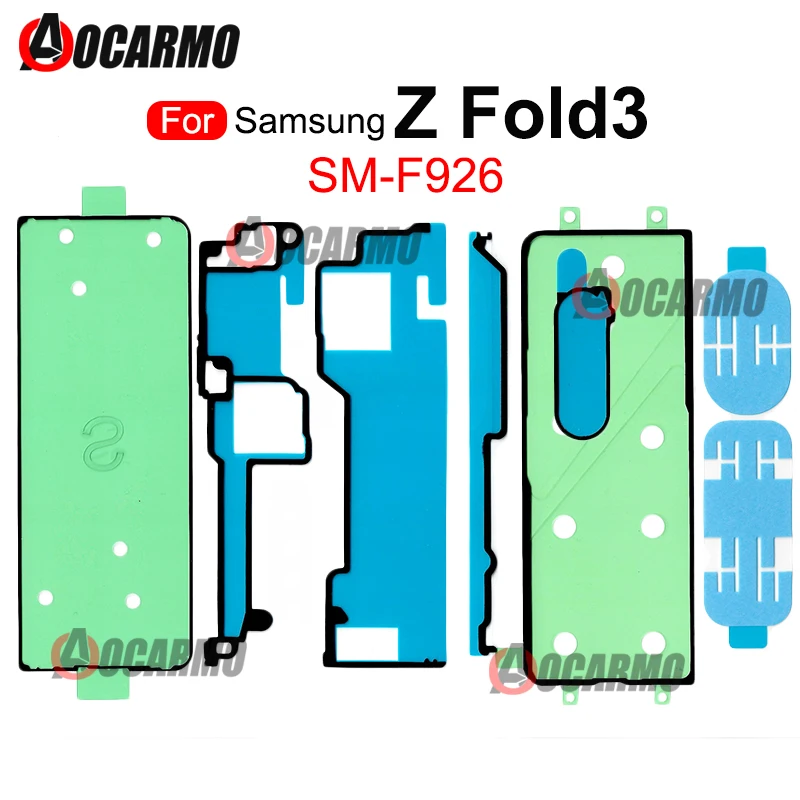 

Для Samsung Galaxy Z Fold3 F926 W22 ЖК-передняя клейкая задняя крышка водостойкая наклейка замена клея