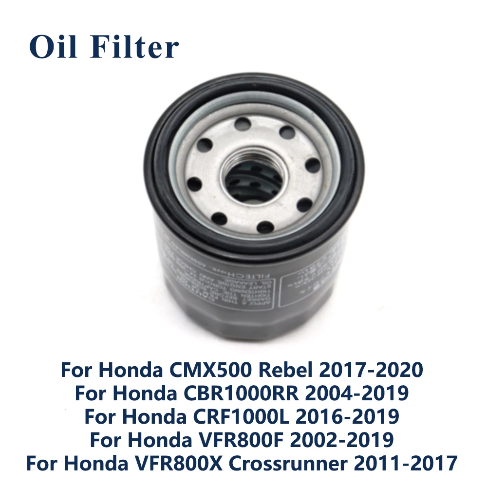 

For Honda CBR1000RR CRF1000L VFR800F VFR800X Crossrunner CMX500 Rebel Motorcycle Oil Filter Oil Grid Filter Accessories