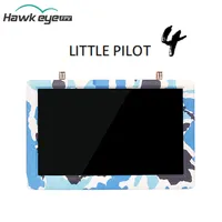 Hawkeye Little Pilot 4 5.8GHZ 48CH Built in DVR Battery Dual Receivers 800X480 Led FPV Monitor For Racing Drone