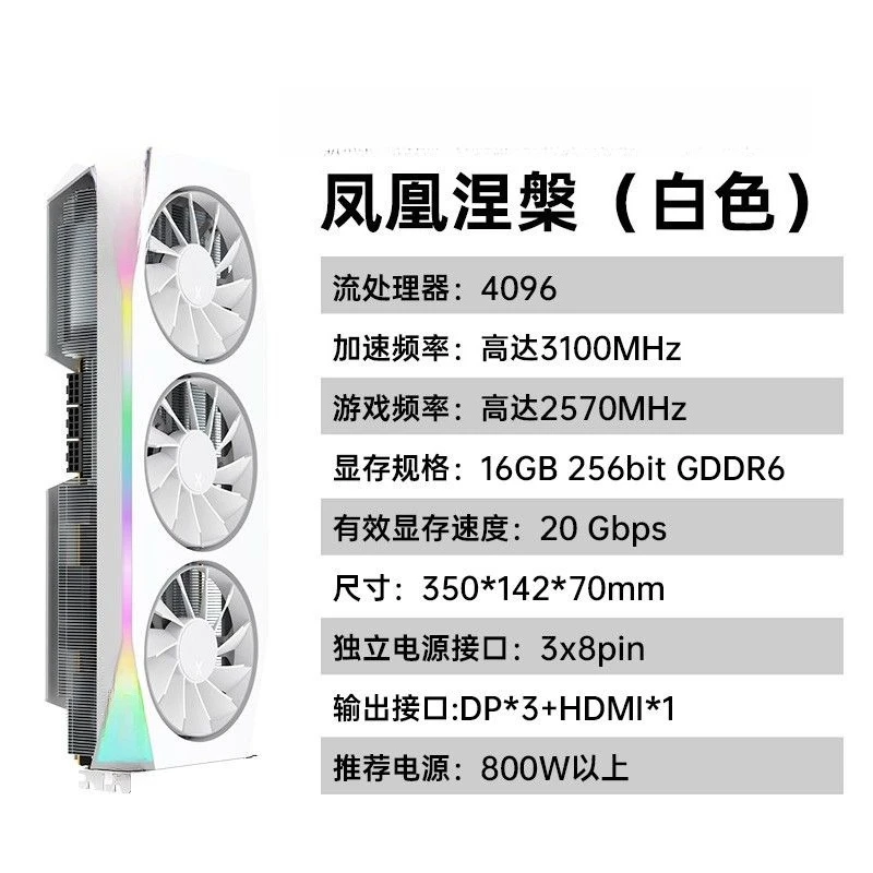 Radeon RX 9070 XT Gaming Graphics AMD Gaming AI Computer Desktop - Image 5