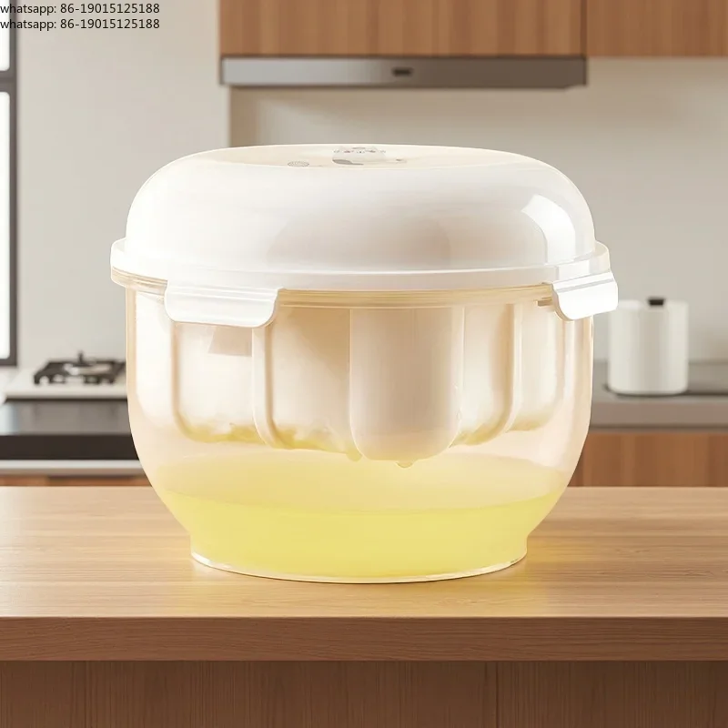 Thick and Creamy Homemade Yogurt Maker – BPA-Free Reusable Mesh Filter with Lid