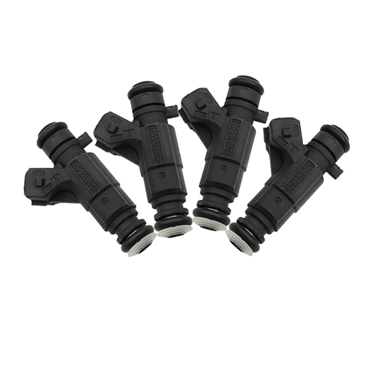 4PCS Car Injection Valve Fuel Injector 0280155921 077133551M for Audi A6 1997-2005 A8 1994-2005 for VW TOUAREG 2002-2013