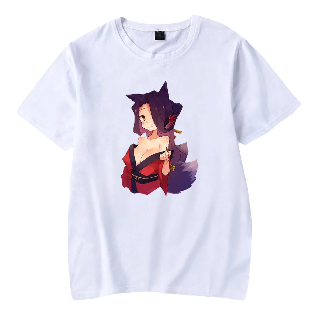 Anime Casual The Helpful Fox Senko San Fashion T shirt Women Men Summer Short Sleeve T-shirts Streetwear Tees