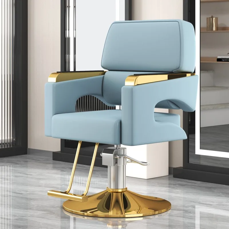

Heavy Duty Classic Barber Chair Upmarket Comfort Simple Luxury Hairdresser Chair Commercial Vintage Taburete Salon Furniture