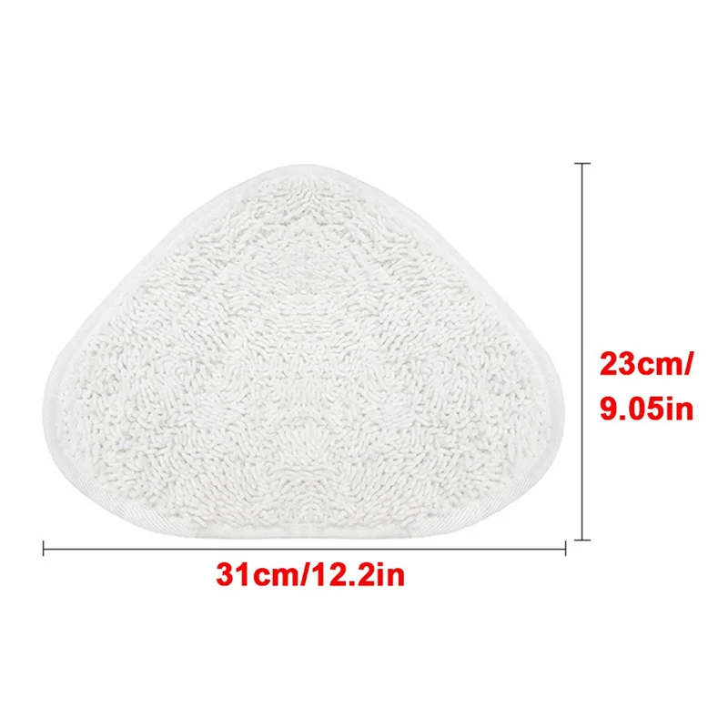 Tampons de vadrouille à vapeur pour aspirateur Vileda O93, lavable, réutilisable, triangle, tampon de vadrouille, gril, livres, outil de sol, 4 pièces