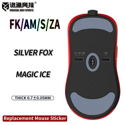 UnusualWaySports Mouse Skates Feet Benq Zowie ZA11 ZA12 ZA13 S1 S2 FK1 FK2 Cambered Surface PTFE Anti Collapse Ice Fox