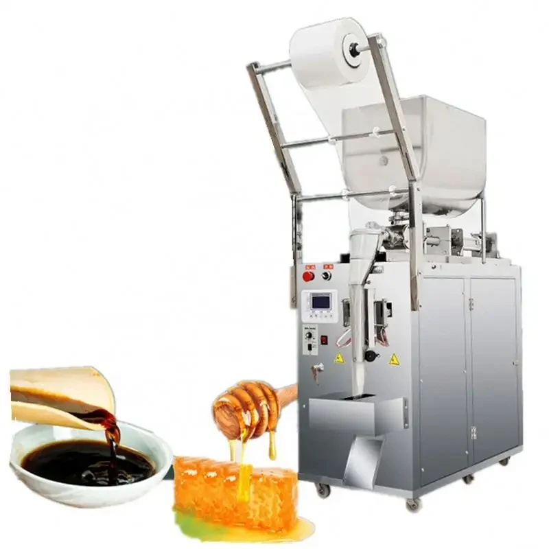 Professional Three Bread Filling Machine With Ce Certificate, Sesame Peanut Butter Quantitative Filling Machine