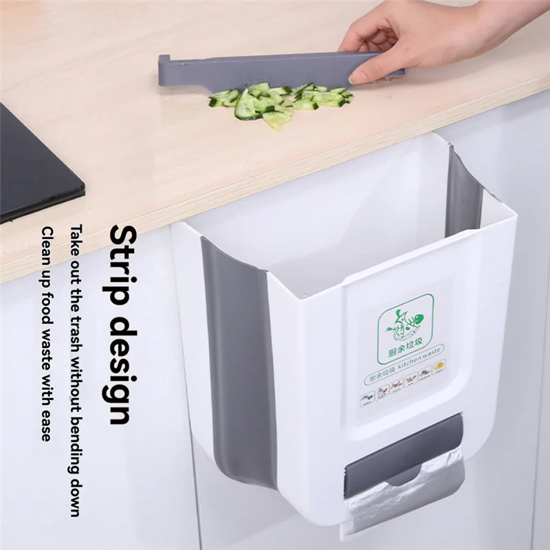 AY03- سلة مهملات قابلة للطي لسيارة التخييم والقافلة والمنزل - سعة كبيرة، مادة متينة، سهلة التنظيف