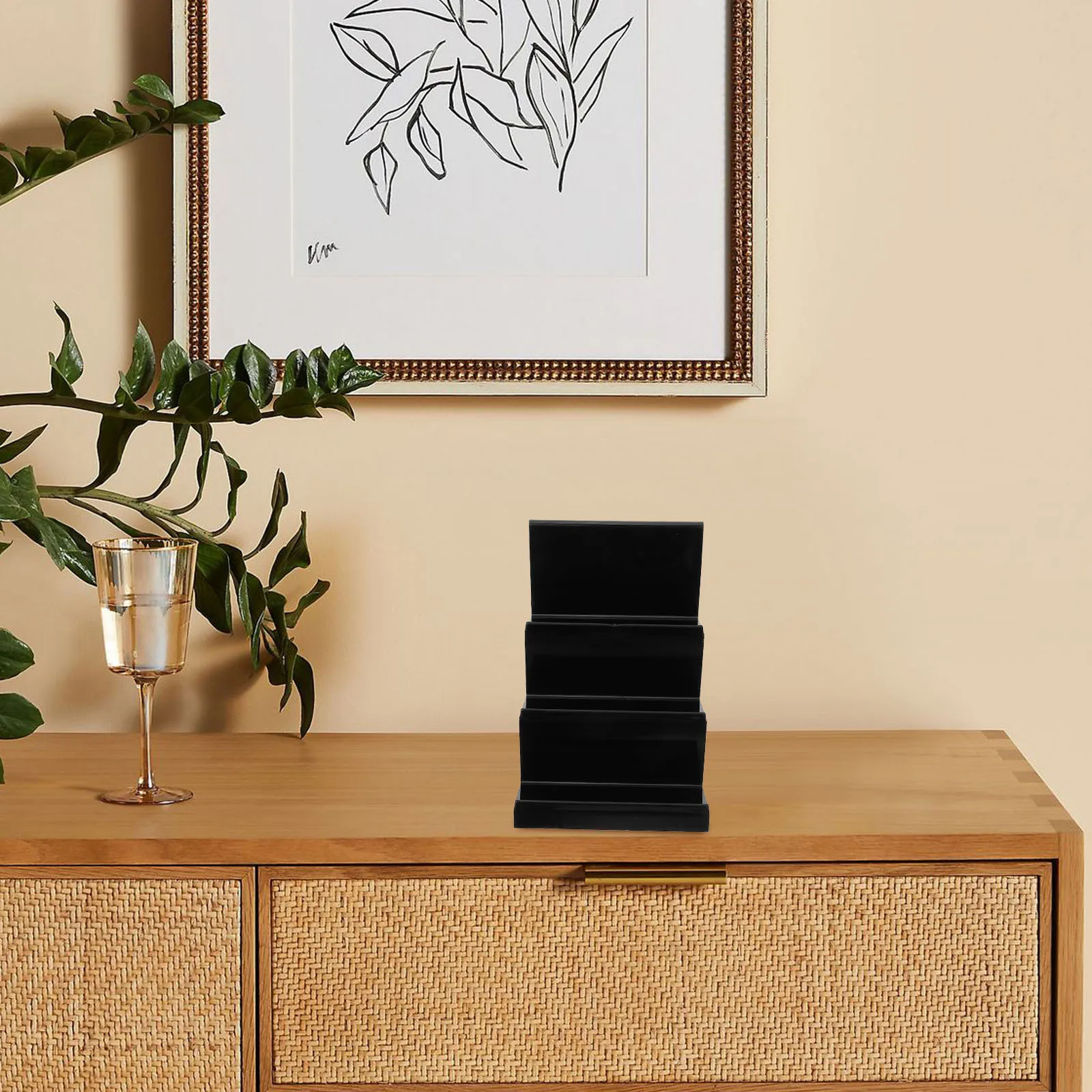 الاكريليك متعدد الطبقات عرض موقف الناهض منظم سطح المكتب محفظة محفظة مجوهرات تخزين الرف الاكريليك عرض الرف