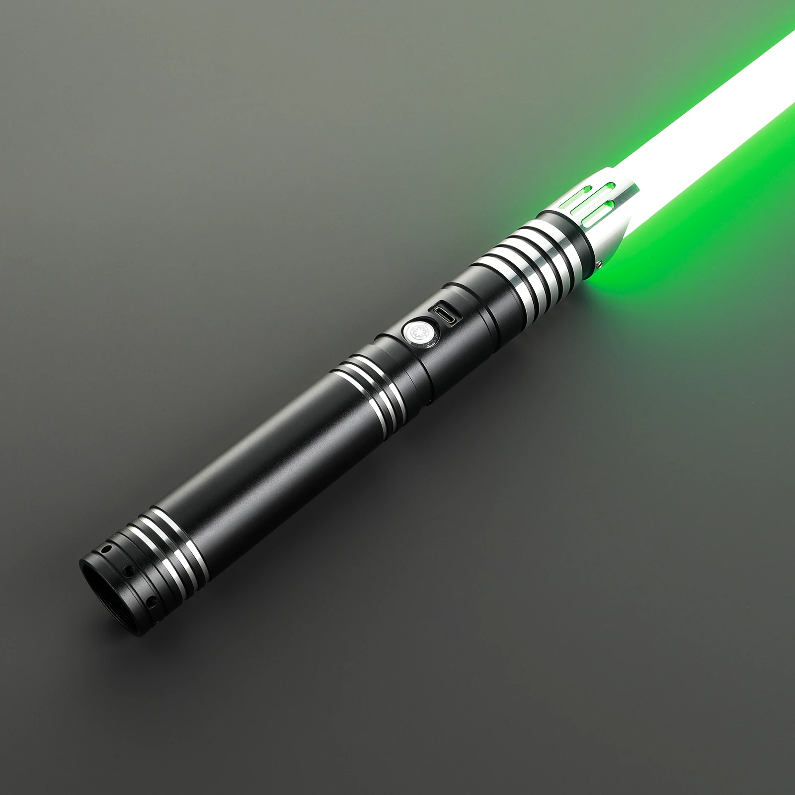 DamienSaber Xeno3.0 Pixel Lightsaber Sensitive Smooth Swing Light Saber Heavy Dueling Metal Handle with Bluetooth 16 Sound Fonts