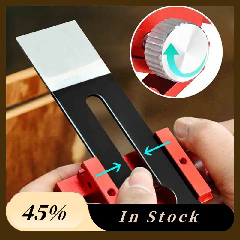 

A60Z Top Knife Sharpener Woodworking Fixed-Angle Sharpener Grinding Machine Woodworking Fixed Angle Sharpener With Chisel Red