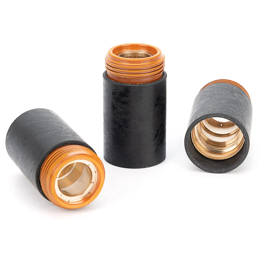 3 قطعة غطاء الاحتفاظ بالبلازما 220854 غطاء الاحتفاظ قاطع البلازما لـ Hypertherm 45XP6585105 HRT HRTs MRT معدات لحام #4