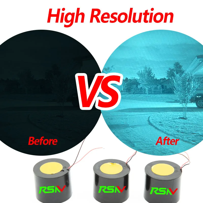 High Performance FOM 1600 White/Green Phosphor Gen 2+/Gen 3 Manual Auto-gated Image Intensifier Tube