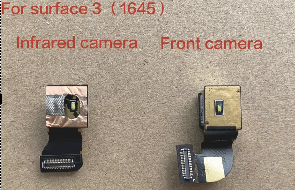 Front and back Camera For Microsoft surface 3 （1645） front camera infrared camera