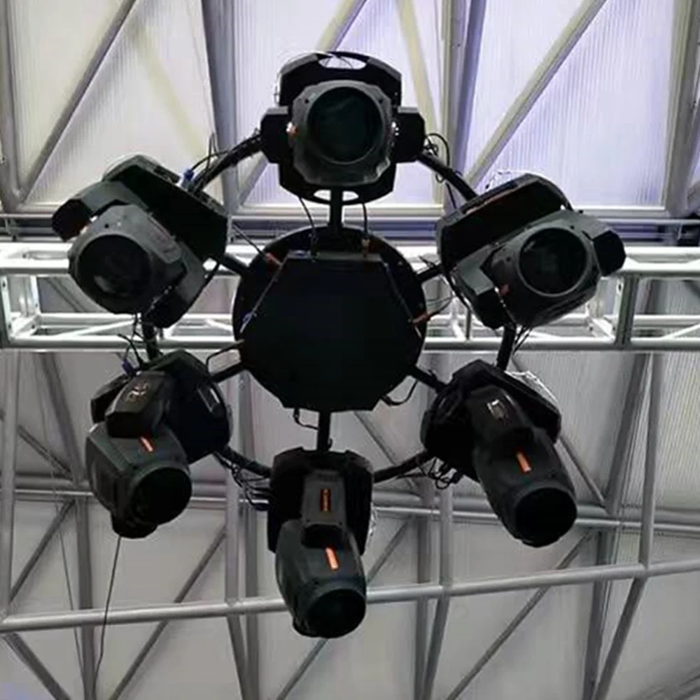 china Rotation Mode clockwise and counter clockwise rotating truss stage DMX Aluminum stage instrument round light truss price