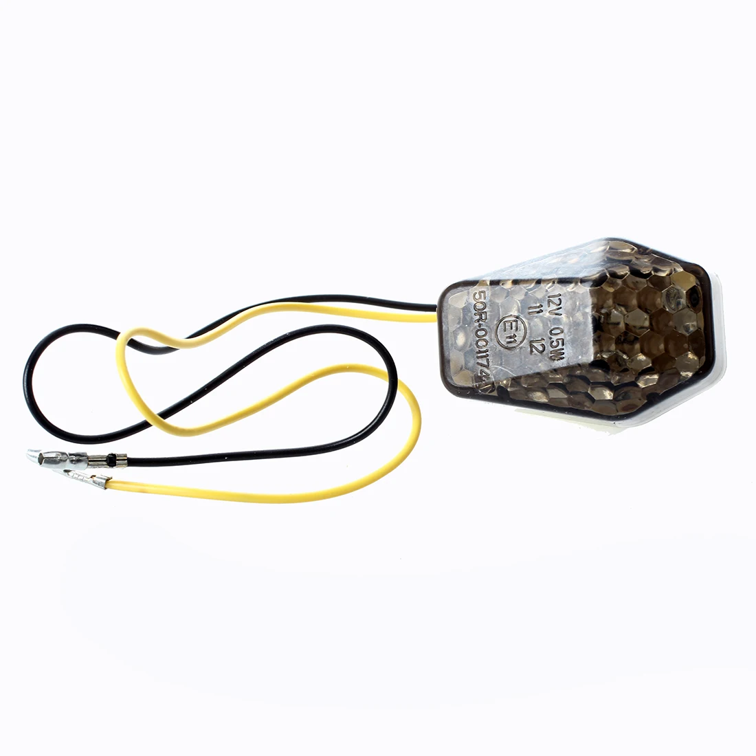 2 piece Motorcycle Direction Light 12 LED Lamp - Yellow