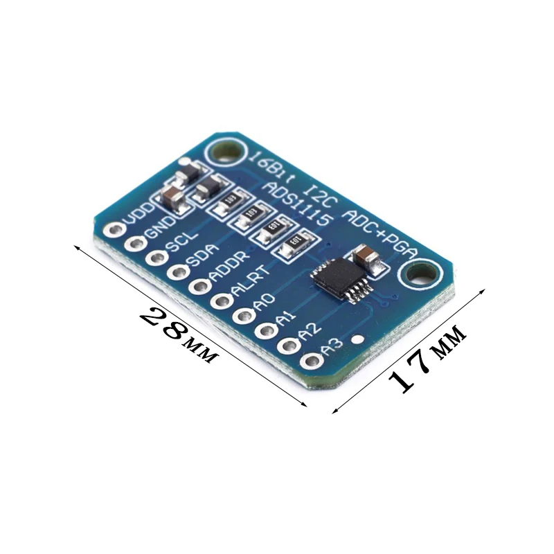 ADS1115 Ultra-Compact 16-Bit Precision Analog-to-Digital Converter ADC Development Board Module