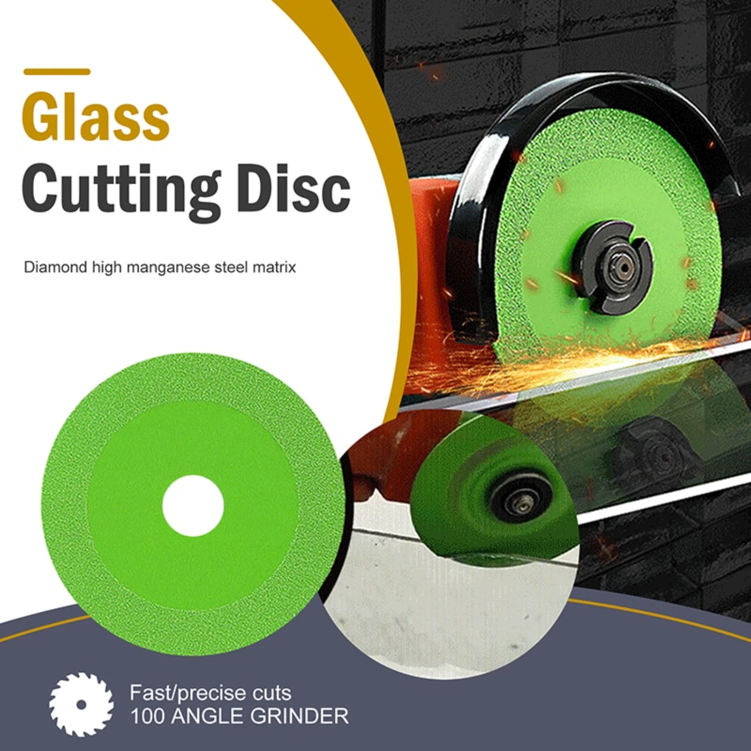 Glass Cutting Blades Ceramic Tiles  Seams Marble Jade Crystal Wine Bottles Grinding Ultra Thin Glass Cutting Rock Plate
