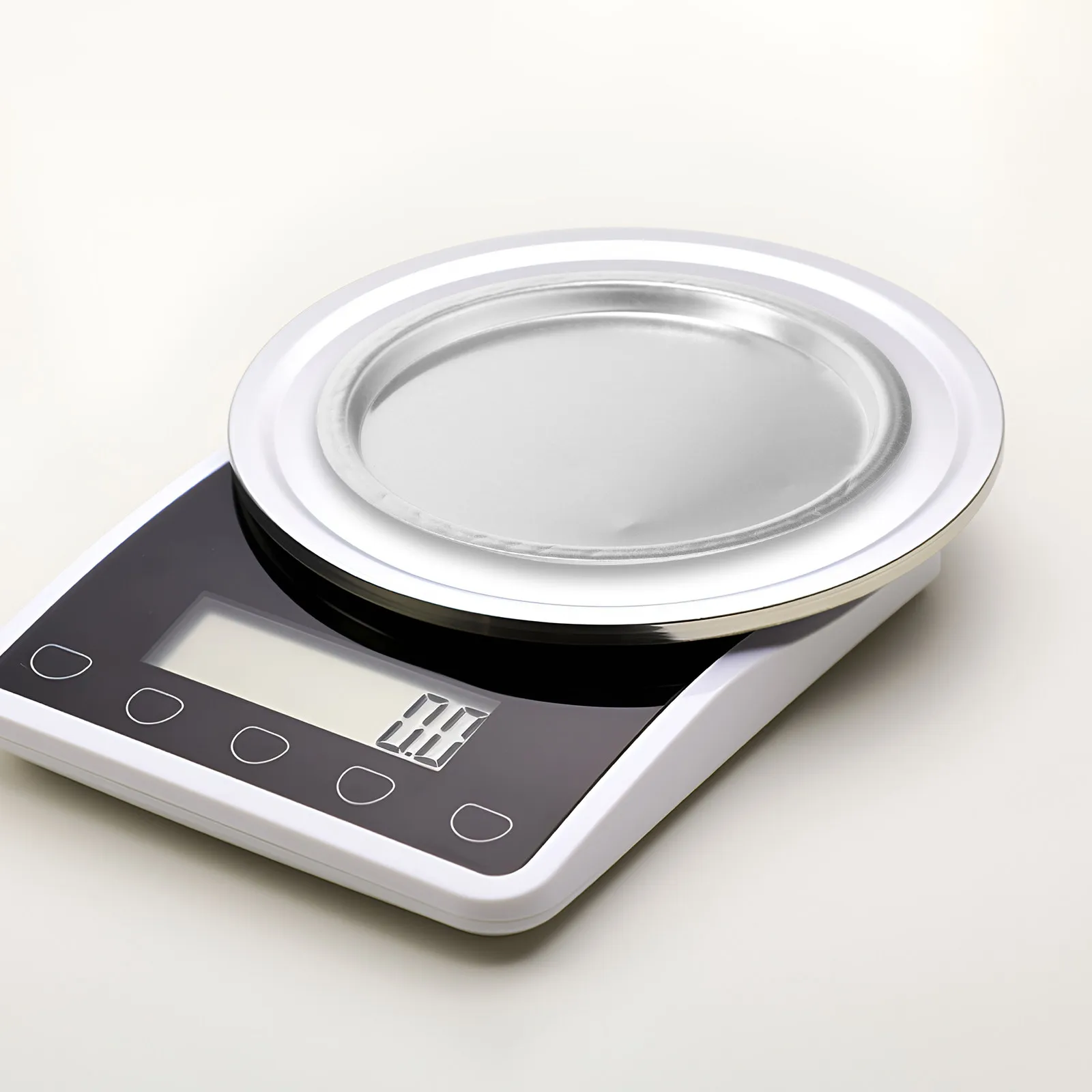 2Pcs Aluminium Weighing Pans for Electronic Scales Jewelry Gemstone Weighing Tray Precision Digital Trinket Scale Accessories