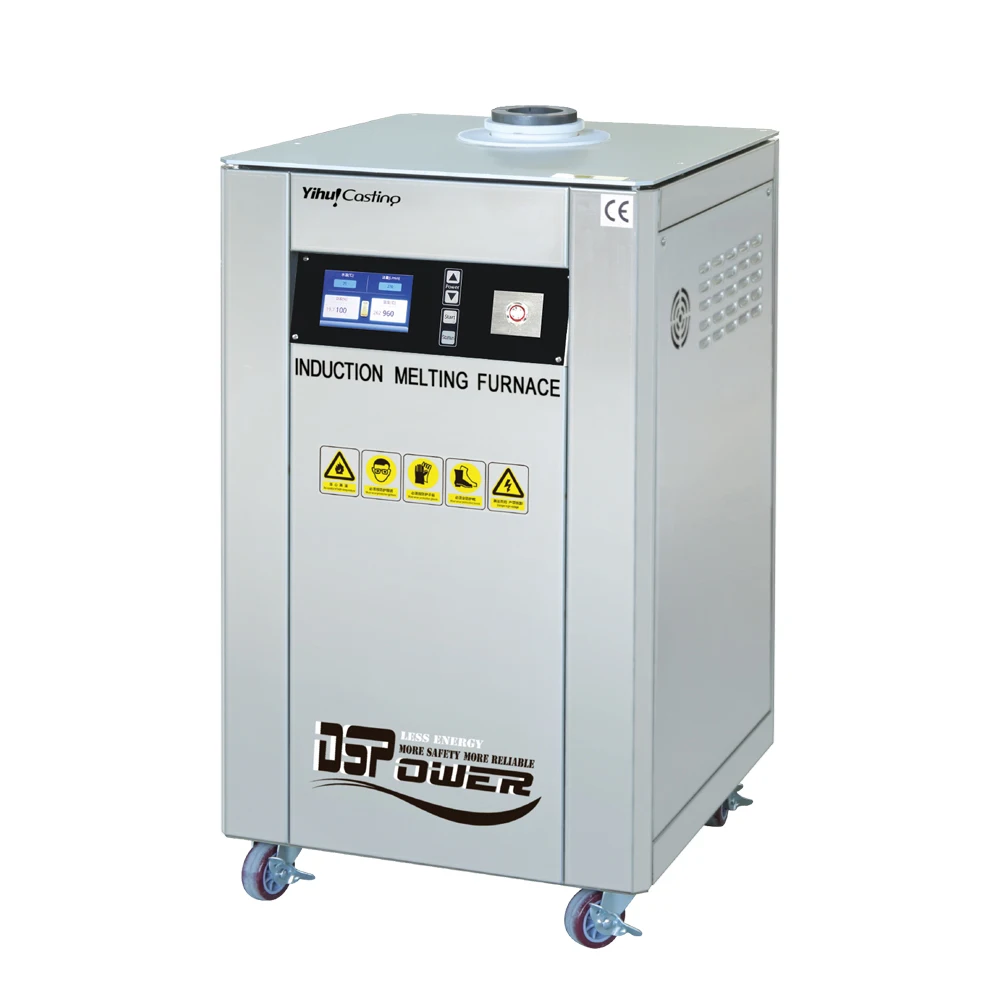 Digital Gold Melting Furnace 10kg Jewelry Casting Machine Efficient Metal Casting Machinery