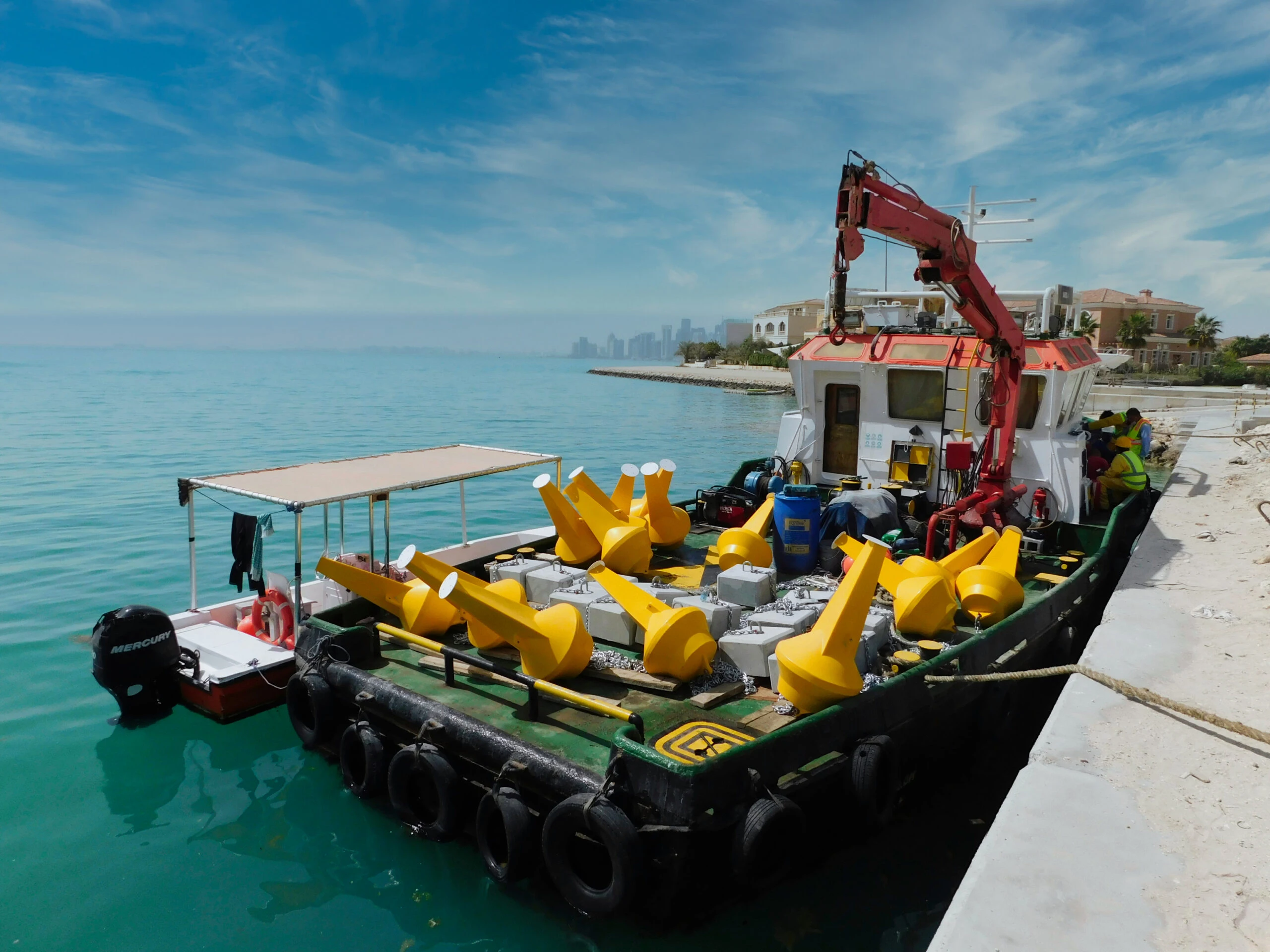 Intelligent Marine Deck Crane Equipped with Remote Control Module and Anti-Tilt Stabilization Technology view 6