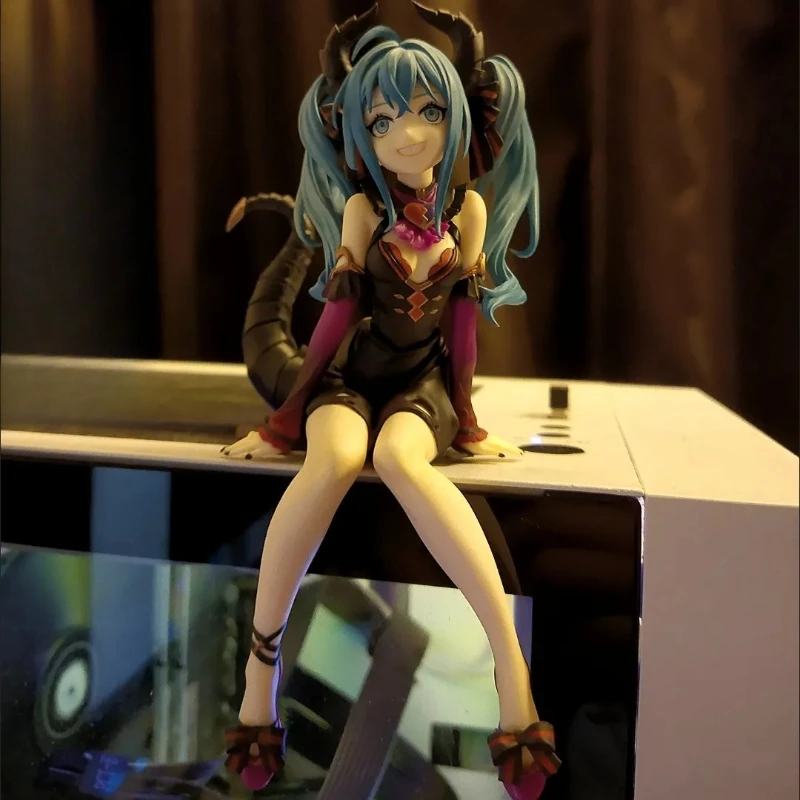 初音ミク-小悪魔異色バラ色インスタントラーメン圧力周辺装飾品トレンディプレイバンダイバンプレスト